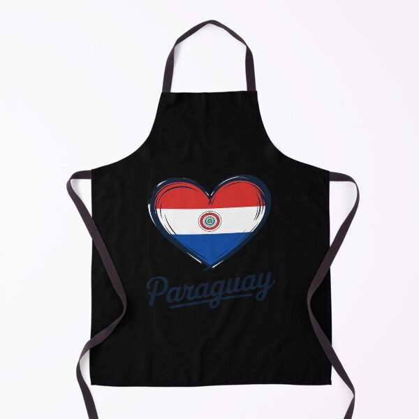 Item preview, Patriotic Paraguay Cute Heart Paraguayan Map Flag designed and sold by splindoershop.
