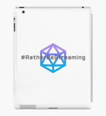 #RatherBeStreaming iPad Case/Skin