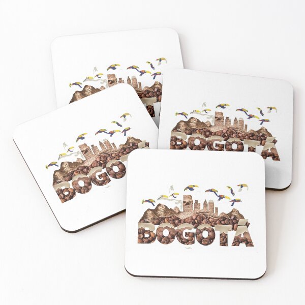 Item preview, BOGOTÁ Bean Mountain Metropolis Travel, Aestetic, Trendy,Reloaded, Viral Drop 2025 designed and sold by Imaginarium of Chaos falcon88 .