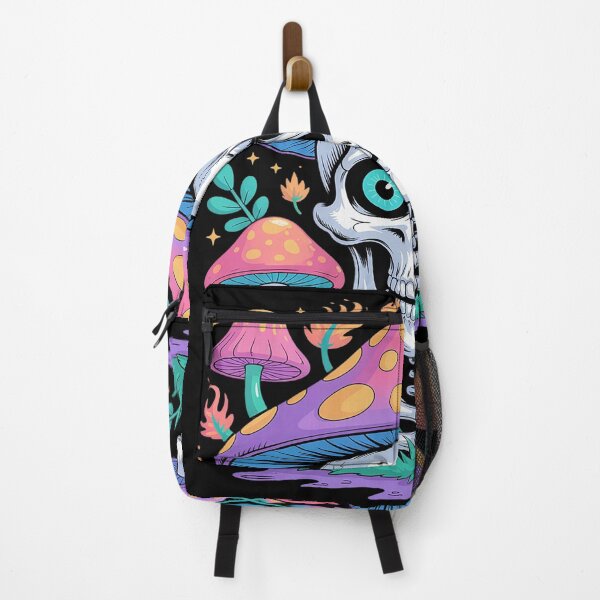 Item preview, Mushroom Rave Colourful Abstract Goa Trance Music designed and sold by MAKOPOKOShop.