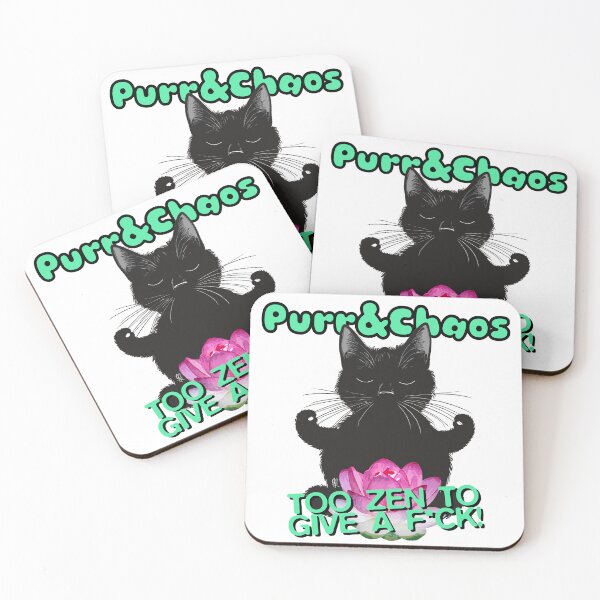 Item preview, Purr & Chaos - too zen designed and sold by maggiehuth.