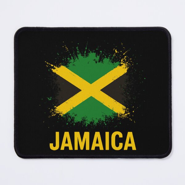 Item preview, Jamaican Heart Flag Jamaica designed and sold by varioarts.