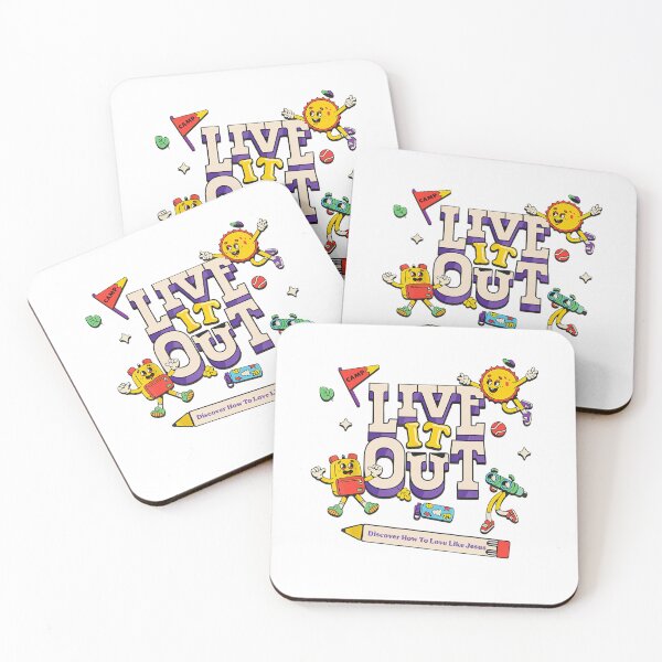Item preview, Live It Out Love Like Jesus VBS 2025 Christian Camping designed and sold by SpeedyPrints.