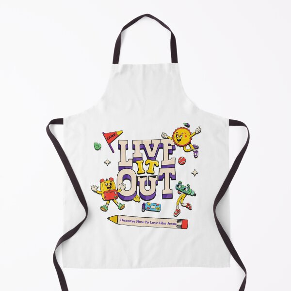 Item preview, Live It Out Love Like Jesus VBS 2025 Christian Camping designed and sold by SpeedyPrints.