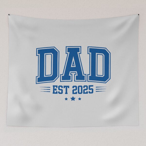 Item preview, New Dad Varsity Style Shirt Est 2025 Gift Fathers Day Newborn designed and sold by w1ckerman.