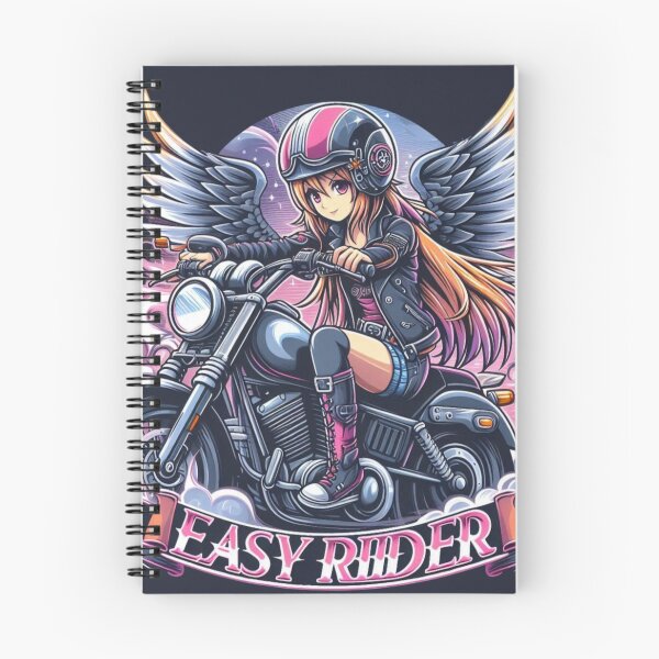 Item preview, Ángel de la motocicleta Easy Rider Girl designed and sold by KTGim.