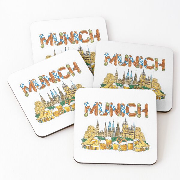 Item preview, MUNICH Lager Kingdom Travel, Aestetic, Trendy,Reloaded, Viral Drop 2025 designed and sold by Imaginarium of Chaos falcon88 .