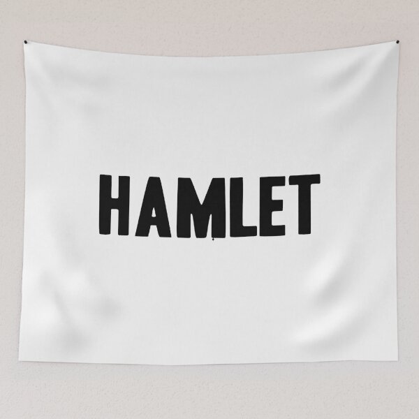 Item preview, Hamlet Band Rock Spanish - Black Version designed and sold by SanelaJakovlje.