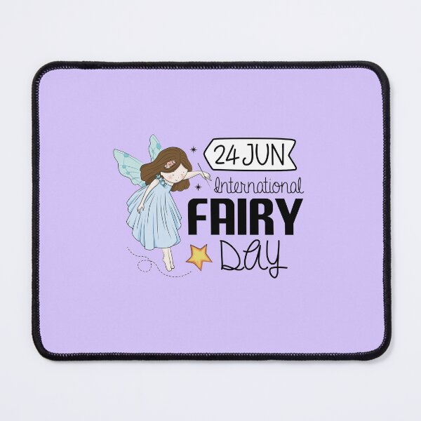 Item preview, 24 June International Fairy Day - Wacky Holidays designed and sold by ChemicalXShop.