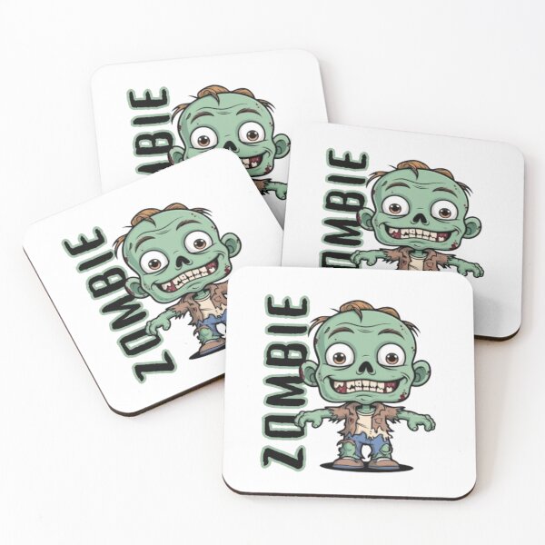 Item preview, Zombie - Cute Green Cartoon Zombie designed and sold by LMoonDesigns.