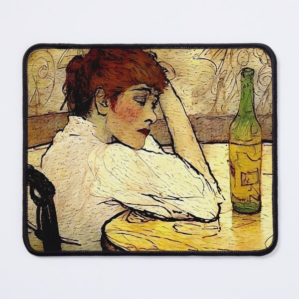 Item preview, Hangover: Portrait of Suzanne Valadon — A Candid Depiction of Fatigue  designed and sold by artdesignsnow.