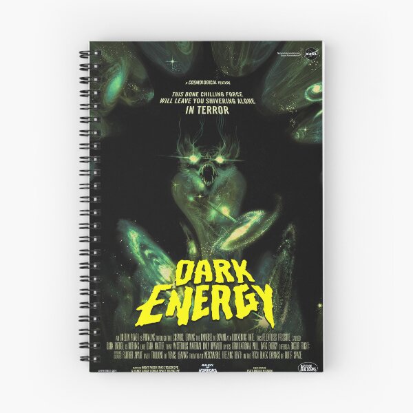 Item preview, DARK ENERGY NASA Galaxy of Horrors Space Fiction Poster Halloween designed and sold by retroposters.