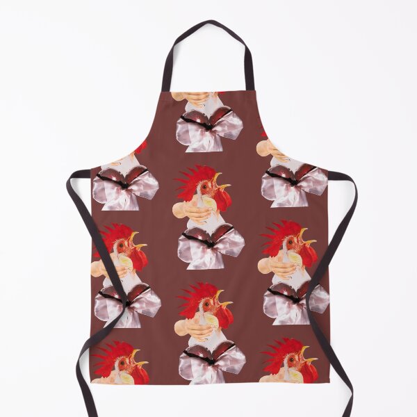 Item preview, Glam Cluck – Surreal Rooster Collage with a Twist designed and sold by artbycazlyn.