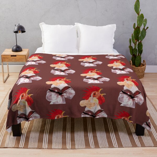 Item preview, Glam Cluck – Surreal Rooster Collage with a Twist designed and sold by artbycazlyn.