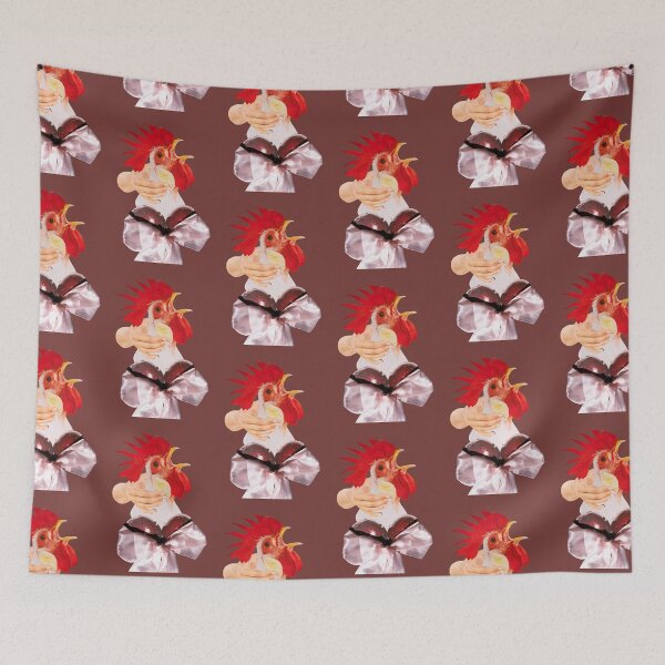 Item preview, Glam Cluck – Surreal Rooster Collage with a Twist designed and sold by artbycazlyn.