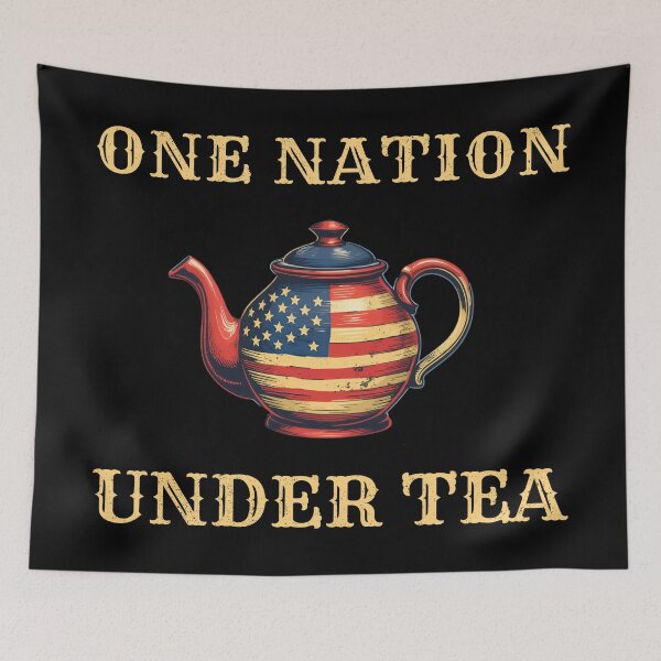 Item preview, War of Independence 1773 USA One Nation Under Tea designed and sold by Blok45.