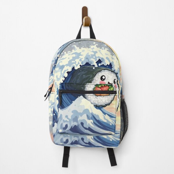 Item preview, "Sushi Surfer: Ride the Wave of Flavor!" blu designed and sold by aipichub.