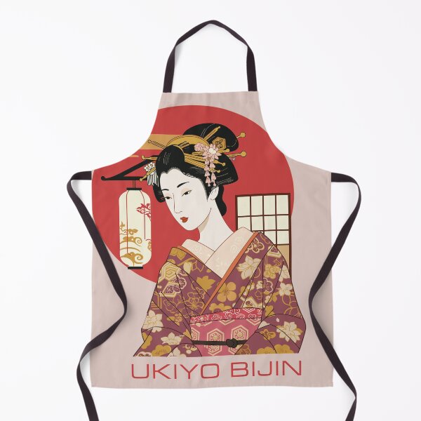 Item preview, UKIYO BIJIN - Elegant Japanese Woman in Kimono designed and sold by store-wasabi.