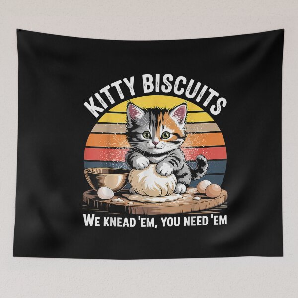 Item preview, Vintage Kitty Biscuits Bakery designed and sold by Phoemps.
