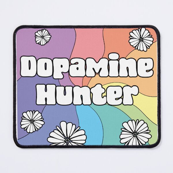 Item preview, Dopamine Hunter Retro Rainbow Neurodivergent designed and sold by Dopamine Glitch.
