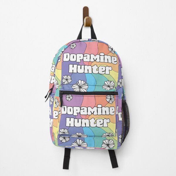 Item preview, Dopamine Hunter Retro Rainbow Neurodivergent  designed and sold by Dopamine Glitch.