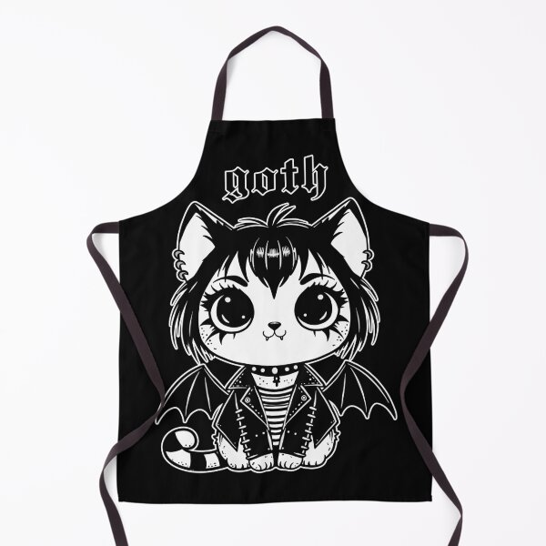 Item preview, Goth Cat designed and sold by KilkennyCat Art.