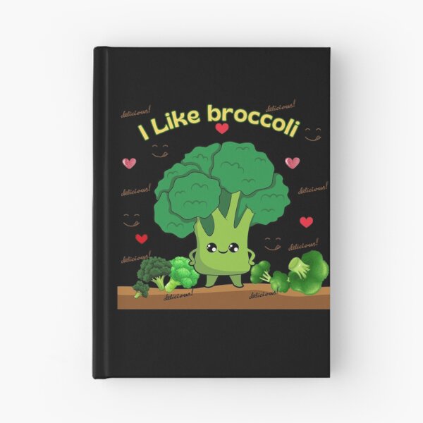 Item preview, Copy of I Like Broccoli – Kawaii vegetables with attitude designed and sold by MadeByKriss.