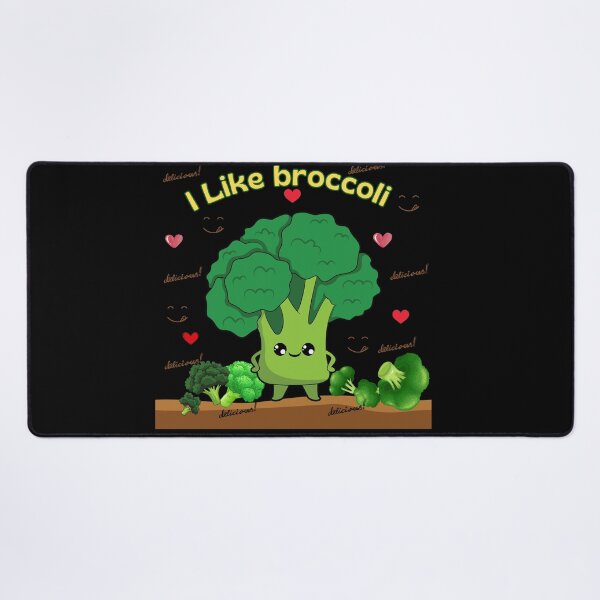 Item preview, Copy of I Like Broccoli – Kawaii vegetables with attitude designed and sold by MadeByKriss.