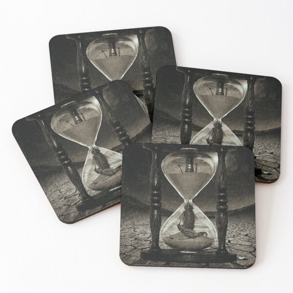 Item preview, Memento Mori – Surreal Hourglass Design designed and sold by caracatita75.