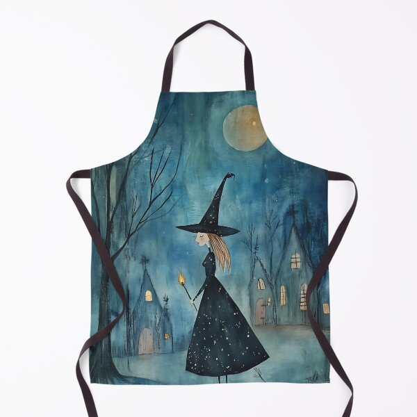 Item preview, Magical Whimsical Witch designed and sold by bapupa.