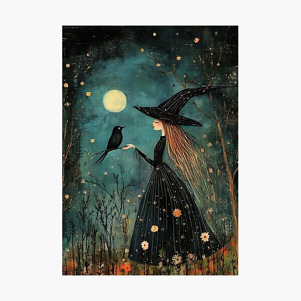 Item preview, Enchanting Fantasy Witch designed and sold by bapupa.