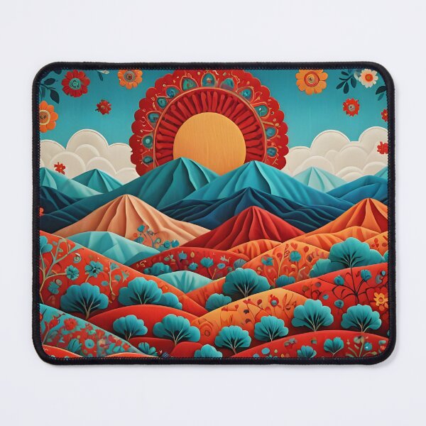 Item preview, Suzani Landscape designed and sold by SoniaSarkali.
