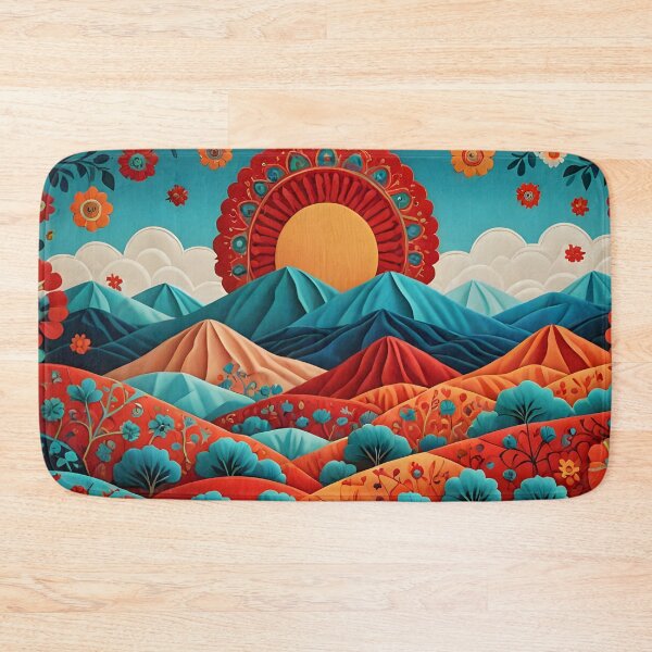 Item preview, Suzani Landscape designed and sold by SoniaSarkali.