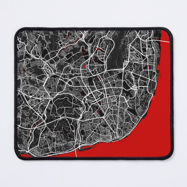 Item preview, Lisbon City Map of Portugal - Oriental designed and sold by deMAP.