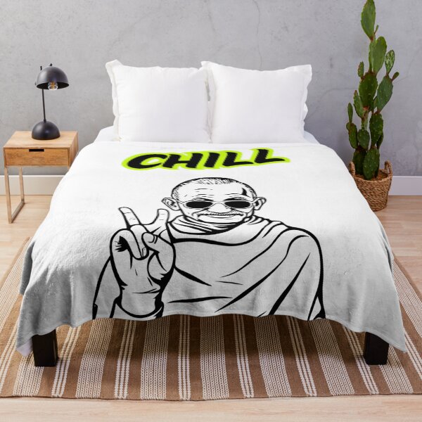 Item preview, Chill Gandhi designed and sold by HELLO TIGER.
