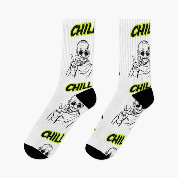 Item preview, Chill Gandhi designed and sold by HELLO TIGER.