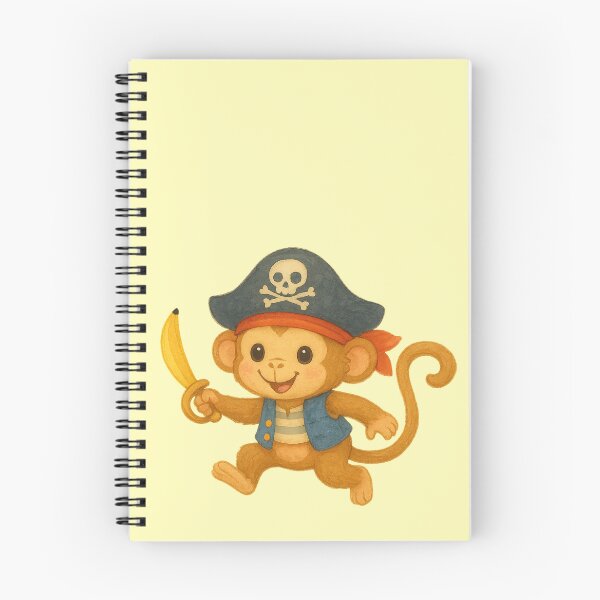 Item preview, Captain Bananas the Monkey Pirate designed and sold by PixeMeAus.