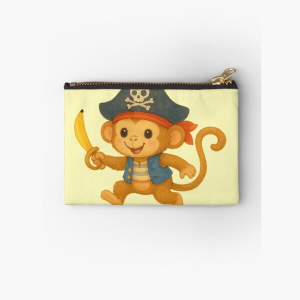 Item preview, Captain Bananas the Monkey Pirate designed and sold by PixeMeAus.