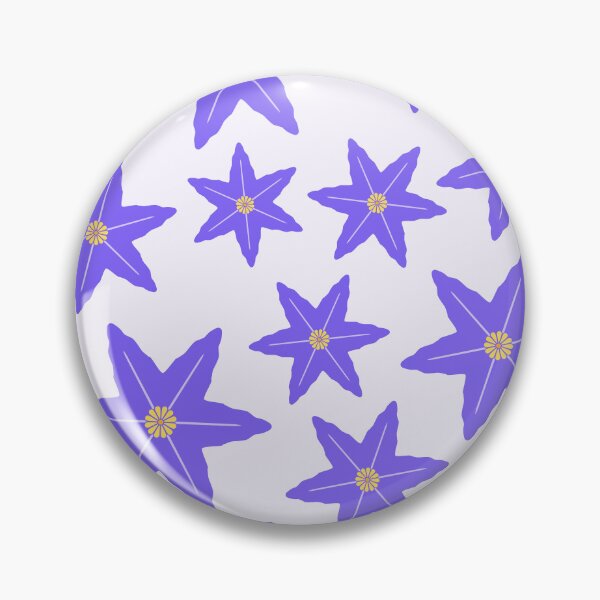Item preview, July 20th Birth Flower Eggplant Pattern designed and sold by birthflower.