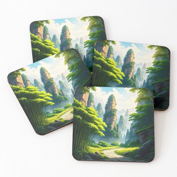 Item preview, Zhangjiajie National Forest Park: Iconic Sandstone Pillar Mountains designed and sold by LSVart.