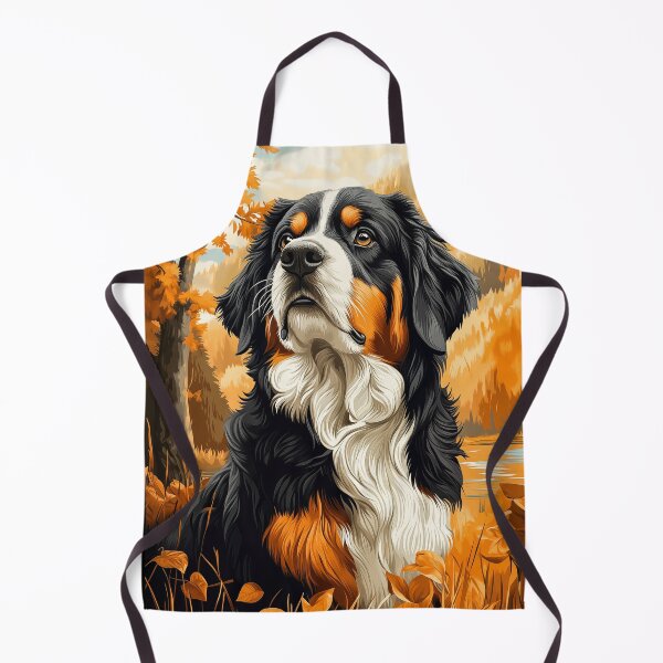 Item preview, Bernese Mountain Dog in autumn designed and sold by PetsArt.