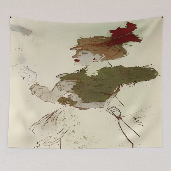 Item preview, Mademoiselle Marcelle Lender, Standing designed and sold by artdesignsnow.
