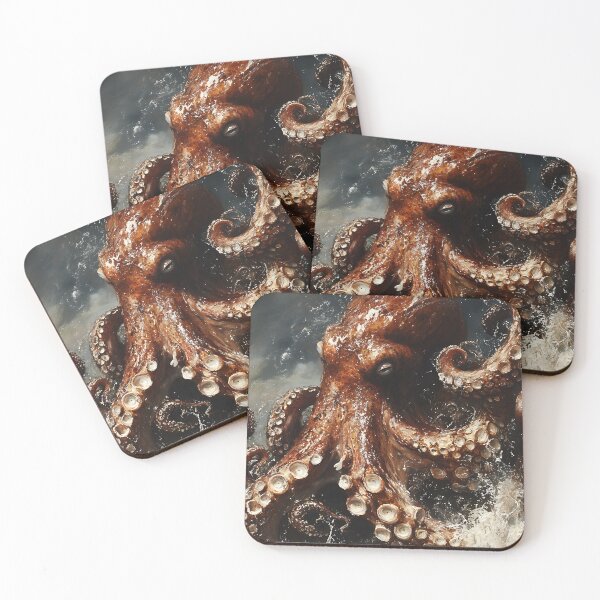 Item preview, Mysterious Ocean Octopus designed and sold by bapupa.
