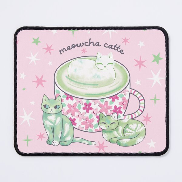 Item preview, Matcha Latte Cats designed and sold by CarlyWatts.
