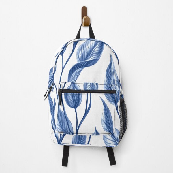 Item preview, Delft Whispers: Leaves in Porcelain Motion designed and sold by House of Blue.