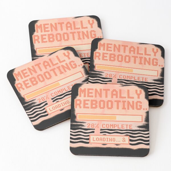 Item preview, Mentally Rebooting… | Pixel Chill Mode Tee designed and sold by Laugh & Rewind .