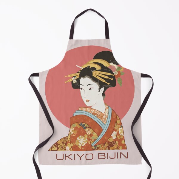 Item preview, UKIYO BIJIN - Elegant Japanese Woman in Kimono designed and sold by store-wasabi.