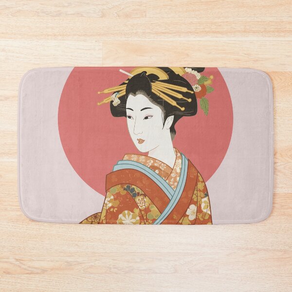 Item preview, UKIYO BIJIN - Elegant Japanese Woman in Kimono designed and sold by store-wasabi.