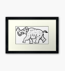 502nd Heavy Panzer Battalion - (schwere Panzerabteilung) - Grunge Style Framed Print