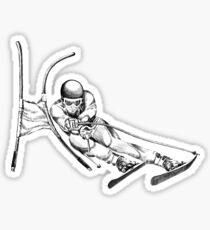 Ski Sticker